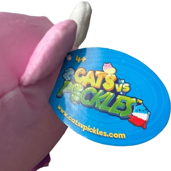 Cats Vs Pickles Jumbo Unicorn Plush Stuffed‎ Animal Toy Multicolor 8 inch - Picture 8 of 10